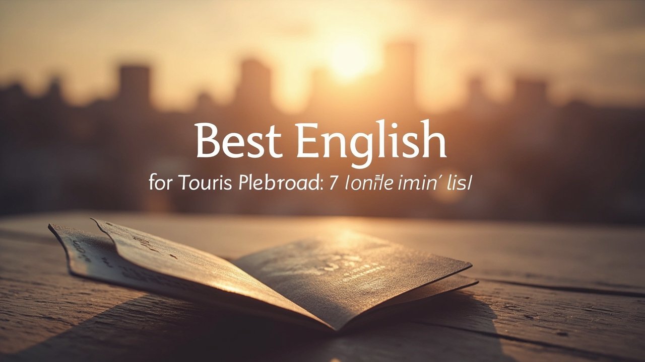 Best English for Tourists Abroad: 7 Essential Tips